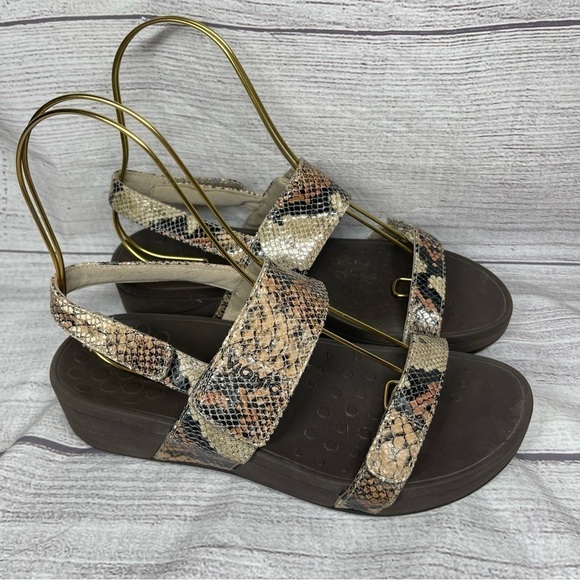 Women’s 8 Vionic Bolinas Sling Back Brown Sandals. - Picture 1 of 6